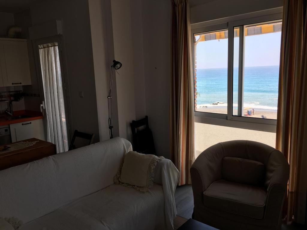 Algarrobo Costa Primera Linea De Playa Duplex Экстерьер фото